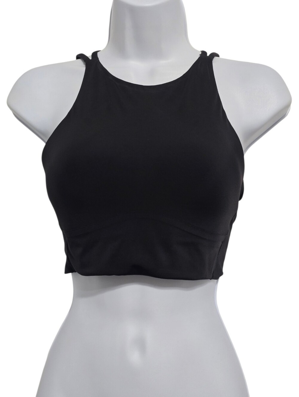 Lululemon Like a Cloud High-Neck Longline Bra.